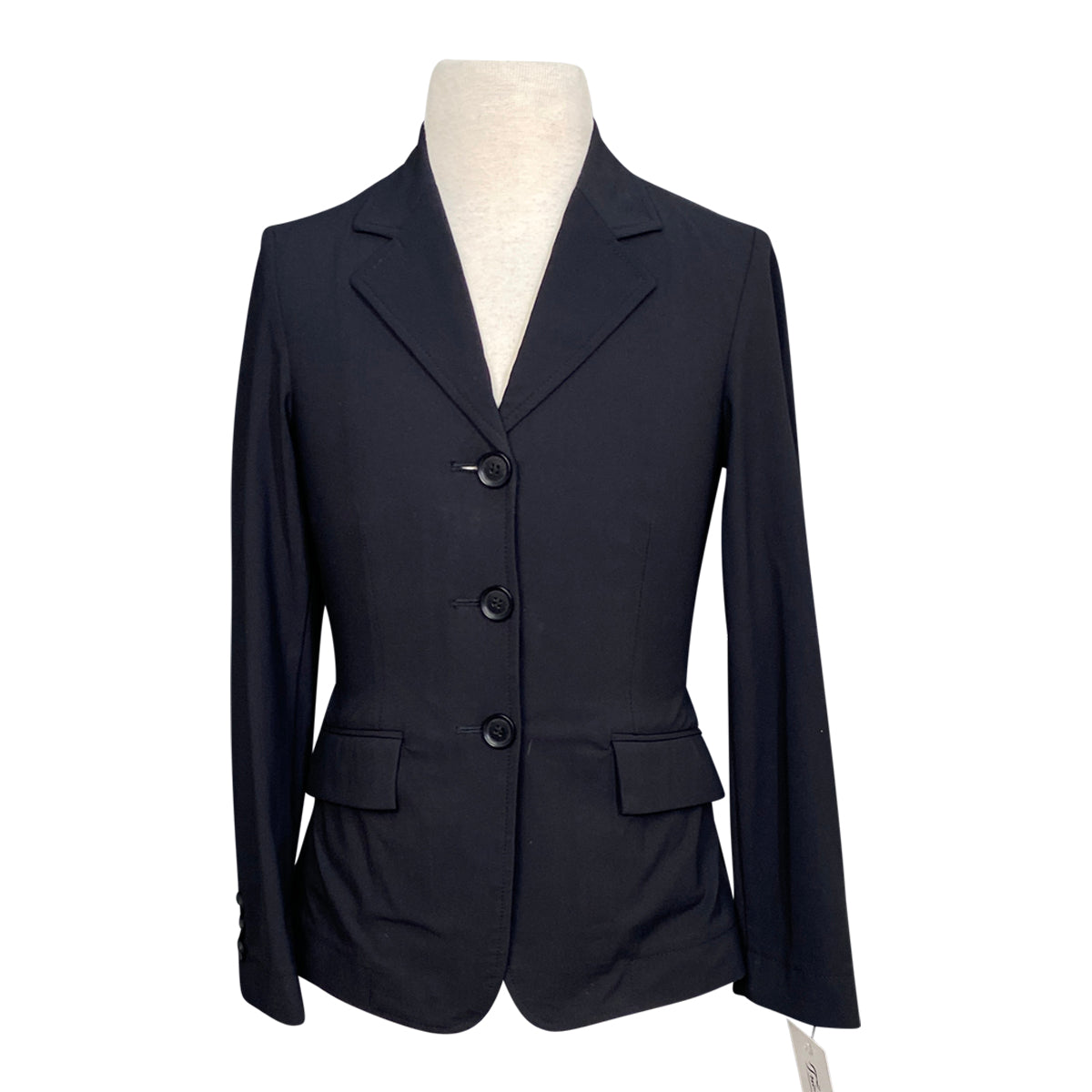 R.J. Classics 'Shore' Xtreme Grey Label Show Coat  in Black - Children's 10R