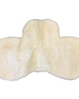 Dover Saddlery Sheepskin Saddle Pad in White