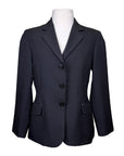 RJ Classics 'Hailey II' Blue Label Show Jacket in Black Pinstripe