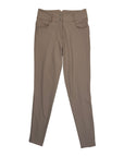 Hannah Childs 'Ramy' High Rise Knee Patch Breech in Tan