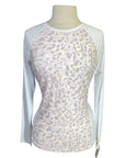 Botori 'Emmi' Raglan Top in Pink Cheetah