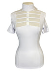 Equisite 'Elaine' Show Shirt in White