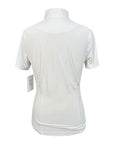 Dover Saddlery 'CoolBlast 100' Show Shirt in White/Paisley