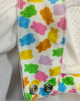 R.J. Classics 'Tori Jr.' Long Sleeve Show Shirt in White / Gummy Bears