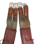 Meyer Anatomical Leather Girth in Cognac