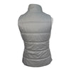 Ariat Reversible Puffer Vest  in Purple Plaid/Grey