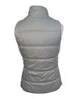 Ariat Reversible Puffer Vest  in Purple Plaid/Grey