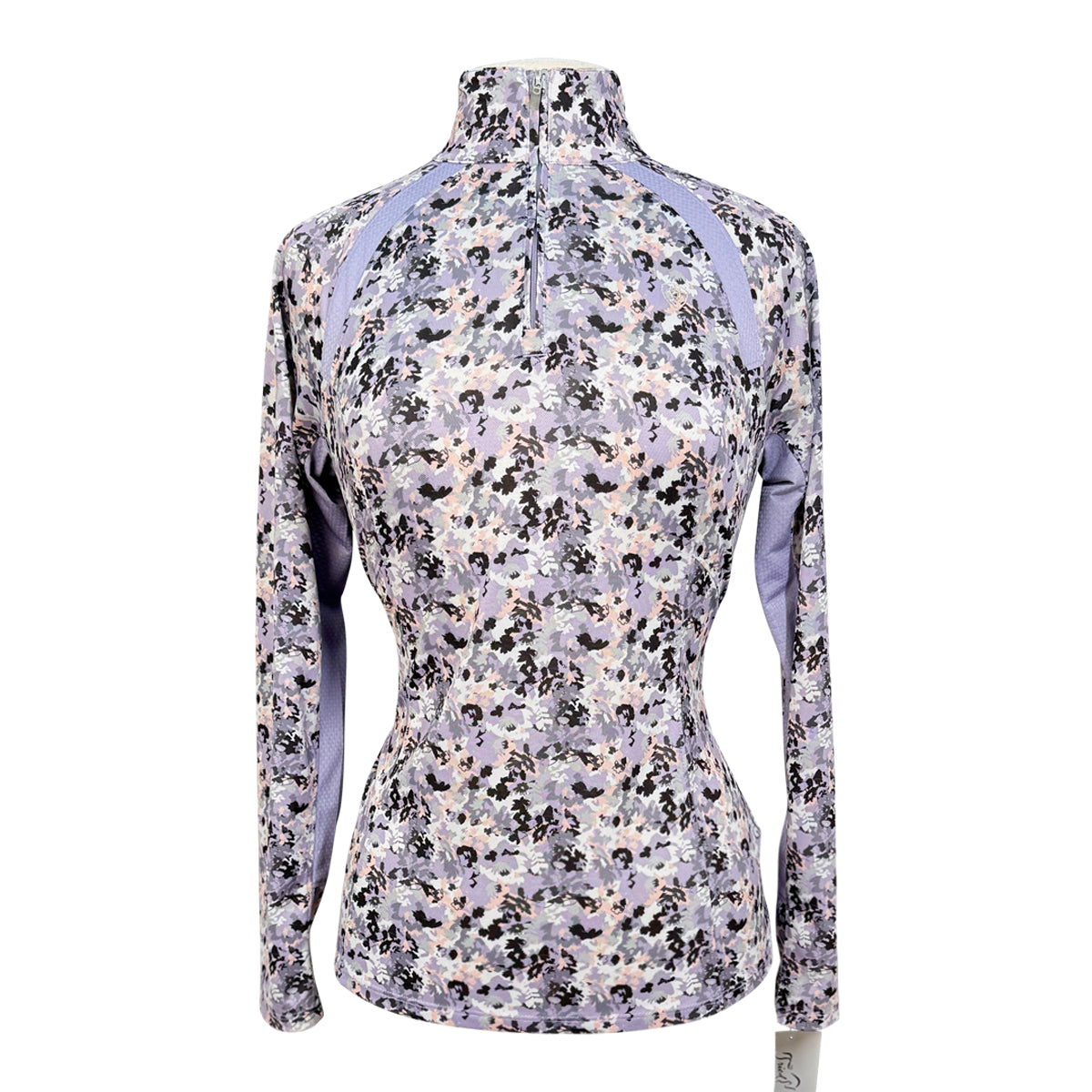 Ariat TEK Heat Series Long Sleeve Shirt in Purple/Pink Watercolor