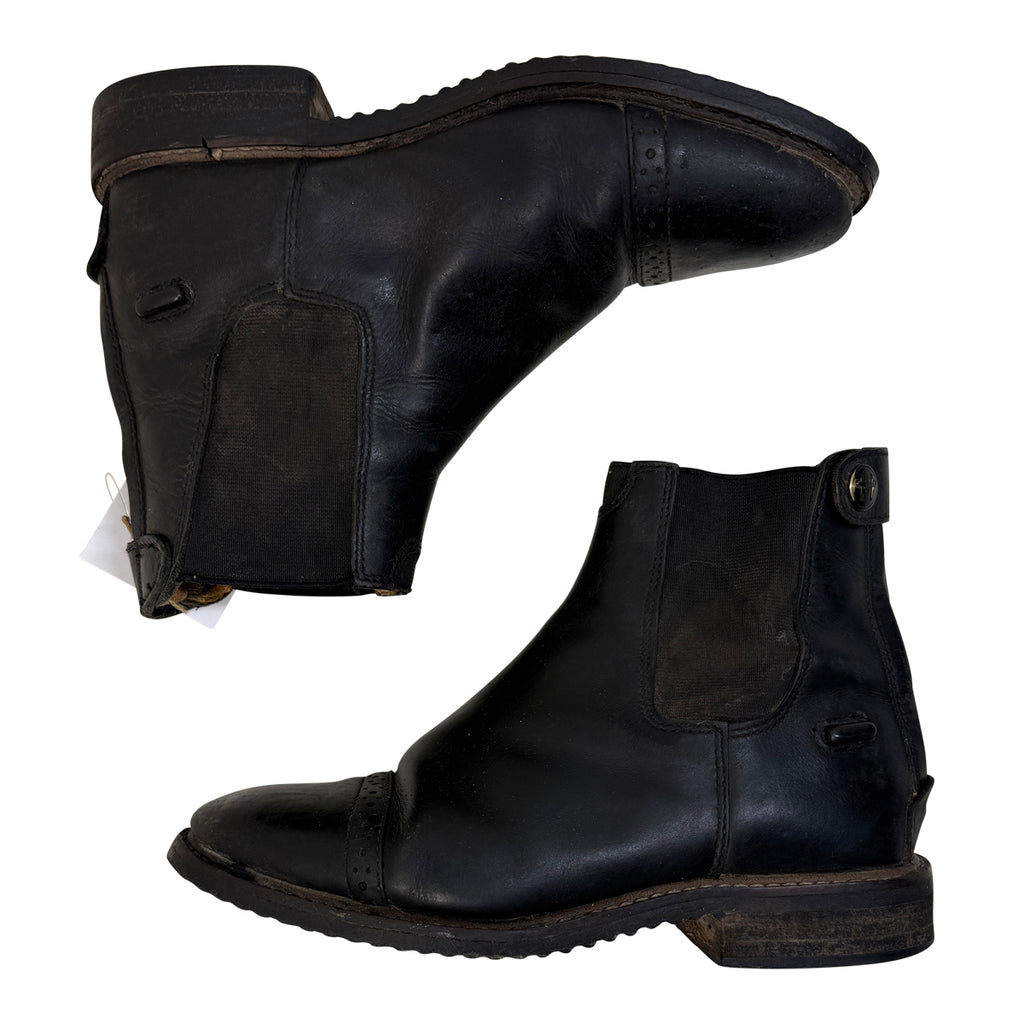 Huntley Paddock Boots in Black