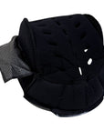 KEP Italia® Cromo Oval Fit Helmet Liner in Black - 7 5/8 (61 cm)