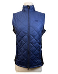 Kastel Denmark Quilted Vest in Navy/Black