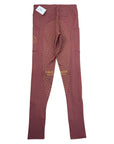 Free Ride Equestrian 'Define' Full Seat Tights in Rose/Gold