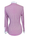 Harcour 'Annie' Show Shirt in Pink/White - Women's Small