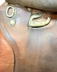Devoucoux Biarritz Jumping Saddle in Brown