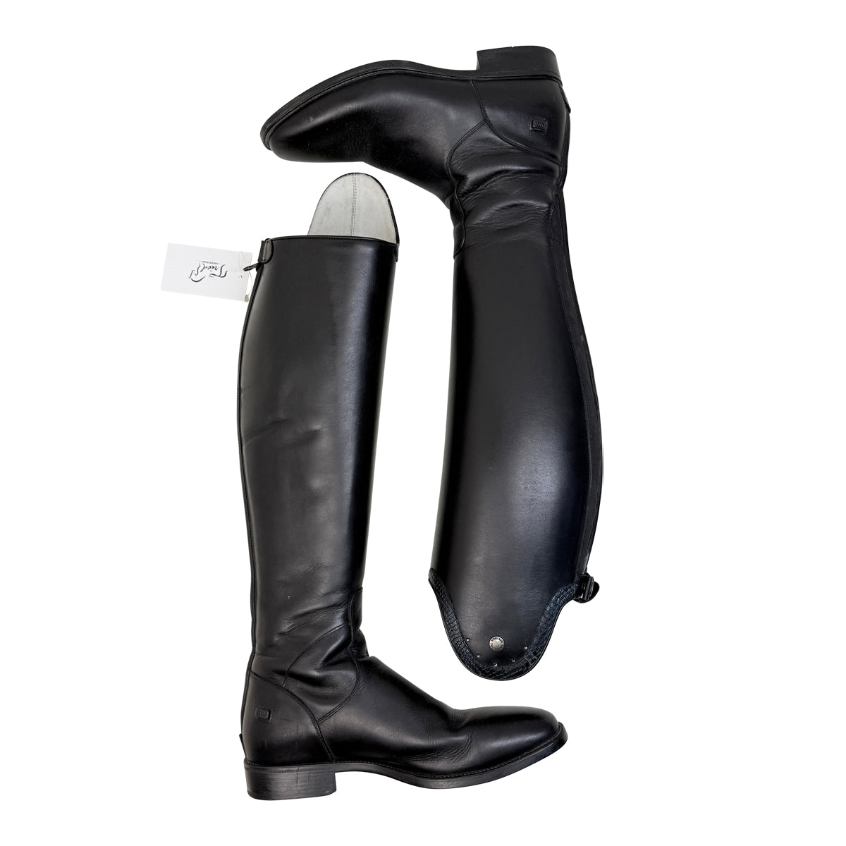 DeNiro Tricolore 'Puro Duo' Dress Boots in Black