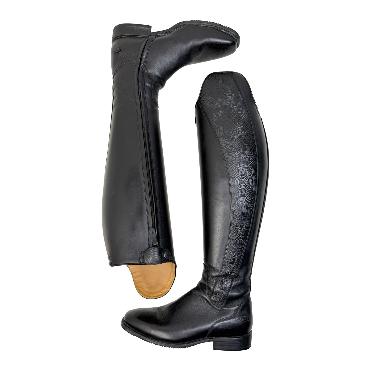 DeNiro Custom 'Bellini' Dressage Boots in Black