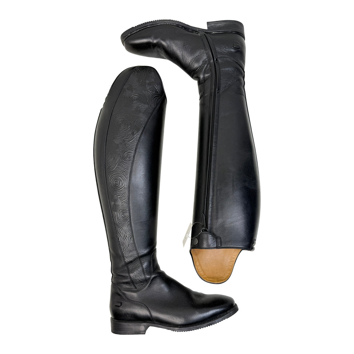 DeNiro Custom 'Bellini' Dressage Boots in Black