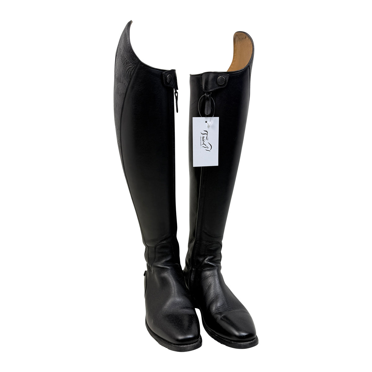DeNiro Custom 'Bellini' Dressage Boots in Black