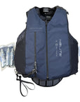 Helite x RaceSafe Airbag + Body Protector Bundle in Navy/Black