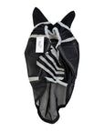 Shires 'Pro Fly Guard' Fly Mask in Black/Grey