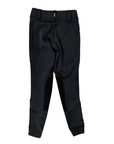 Kerrits Kids Fleece Knee Patch Tights in Black Microcheck