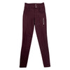 Black Heart Equestrian 'Cara Hybrid' Breeches in Cranberry - Women's Small