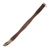 Edgewood Plain Single End Elastic Girth in Cognac