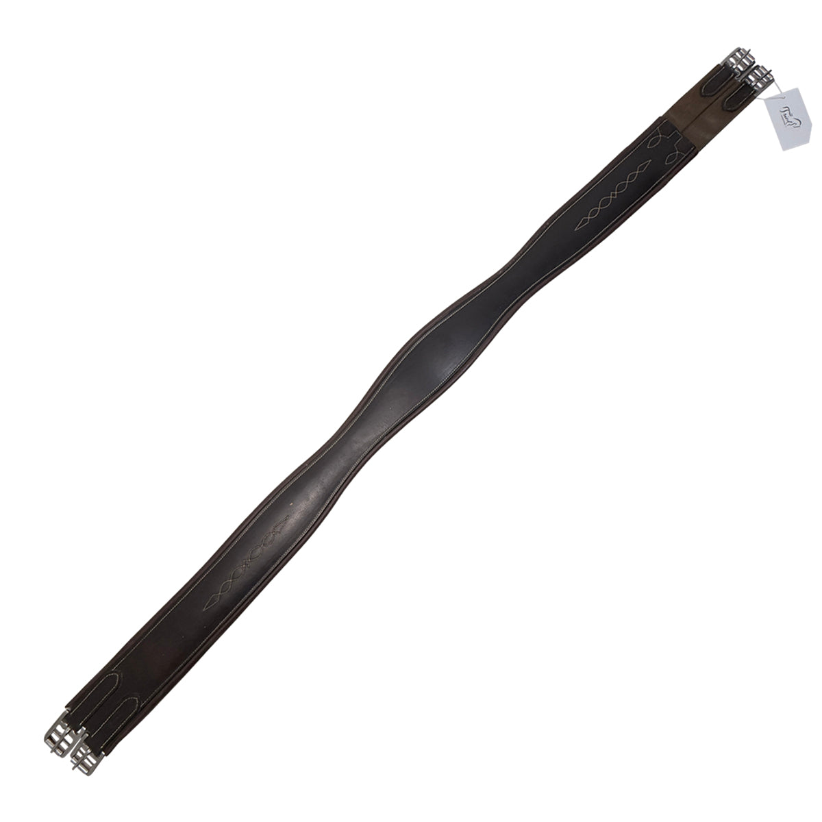 Bobby's English Tack Leather Girth in Brown