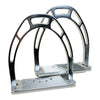 Acavallo Arco AluPro Stirrups in Silver