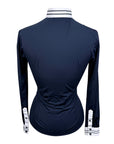 Cavalleria Toscana LS Show Shirt in Navy