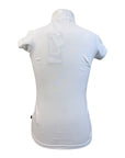 QHP 'Nola Jr.' Schooling Shirt in White and Silver