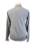 Levade 'Dressage' Vintage Varsity Sweatshirt in Grey