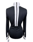 Asmar Equestrian Pleated Show Shirt in Black