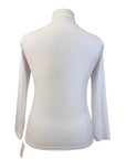 Criniēre 'Monique: The Winner's Edge' Long Sleeve Show Shirt in White