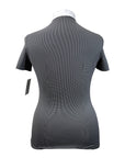 Cavalleria Toscana Competition Polo in Black/White Checkered