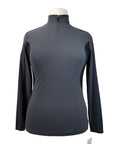 Cavalleria Toscana Long Sleeve Jersey Polo in Slate