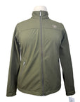 Ariat 'New Team' Softshell Jacket in Army Green/Camo