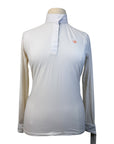 Ariat Long Sleeve Show Shirt in White