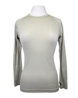 Barn Babe Long Sleeve Seamless Schooling Top in Dune