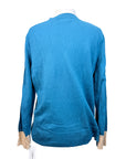 Essex 'Luca' Crew Neck Sweater in Deep Marina