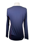 Ariat Tek Heat Series Long Sleeve Shirt in Navy