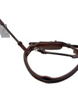 Artemis Padded Crank Noseband in Brown