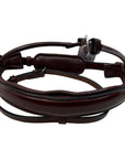 Artemis Padded Crank Noseband in Brown