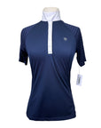 Ariat 'Aptos' Short Sleeve Shirt in Navy