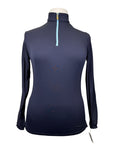 Kastel Long Sleeve 1/4 Zip in Black