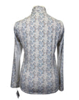 Arista Equestrian 'Brio-Tek' 1/4 Zip Shirt in Winter Snakeskin