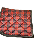 Dapplebay Co. Dressage Saddle Pad in Red Plaid