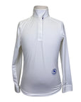 Essex Classic Talent Yarn Show Shirt in White/Be Mine