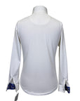 Essex Classic Talent Yarn Show Shirt in White/Be Mine