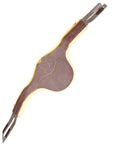 CWD Belly Guard with Removable Sheepskin Lining in Brown/Orange Piping